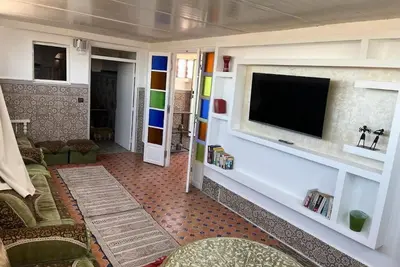 Image de Tranquil 1-Bedroom Apartment in Essaouira – Terrace & Fiber Internet