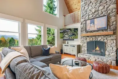 Image de Mountain retreat, nestled amidst the breathtaking beauty of Vermont's landscape