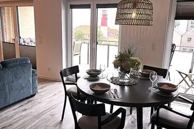 Image de Fantastic new-build apartment with views over the North Sea and Büsum harbor