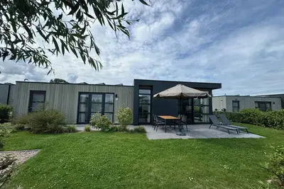 Image de Chalet Meeresruhe: Detached beach chalet with a view of the IJsselmeer