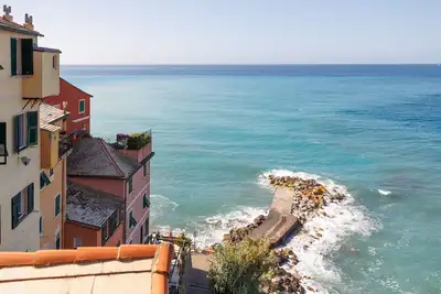 Image de Joli appartement avec Wifi, climatisation, Tv, balcon et vue panoramique, près de Portofino