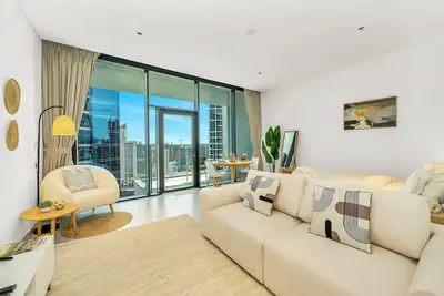 Image de Lux Studio near Burj Khalifa in Downtown with Canal View, 2km Dubai Mall