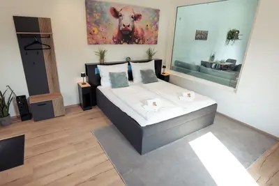 Image de ★ Feel-good apartment ★ - 2 minutes to the thermal baths - close to the city - free parking
