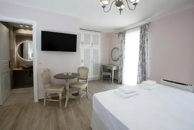 Image de Appartement 'Deluxe Double Studio' avec balcon et climatisation