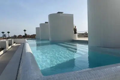 Image de Playa de Puzol con terraza y piscina