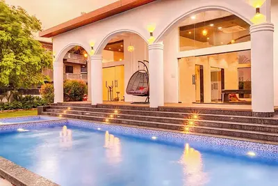 Image de Luxury Garden-View 1bhk I Near Candolim Beach I Free Parking I Fast Wifi