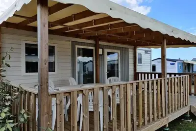 Image de C- Mobil-home Caraïbes climatisé 2 chambres 6 personnes