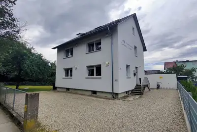 Image de Vue sur le jardin - appartement pour jusqu'à 6 personnes.