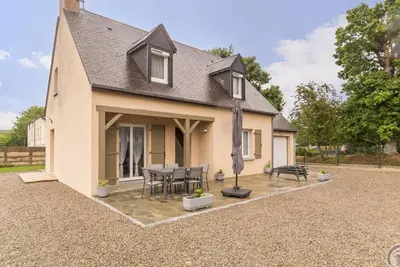 Image de Maison spacieuse à La Haye-du-Puits avec jardin et animaux acceptés
