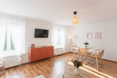 Image de Appartement 'Wellness Lounge Am Bauhausmuseum' avec balcon et Wi-Fi