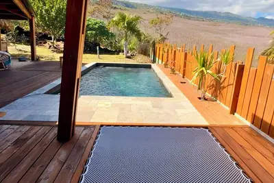 Image de Villa 4 chambres, 10 pers, à Saint-Leu. Piscine, au calme tout confort, vue mer!