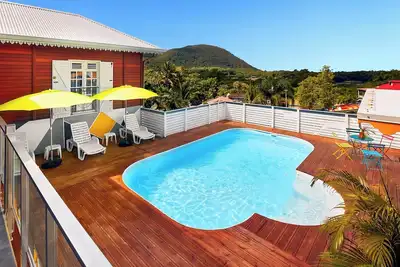 Image de Villa Anj'Any classée 4 étoiles avec accès à la plage de Grande Anse à pied