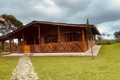 Image de Casa de Campo Camvul lodging; connect with Choco Andean Nature