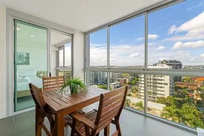Image de Kangaroo Point 2-Bed Flat with Gym & Pool
