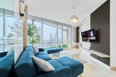 Image de 1br Sky Gardens | Balcony with Stunning Difc View