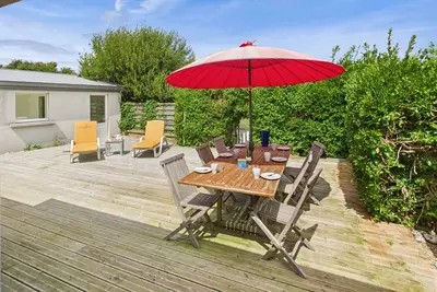 Image de 300m plage - maison pour 7 avec grande terrasse