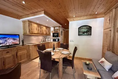 Image de Studio Cabine 4 Pers Méribel Près Remontées, Parking