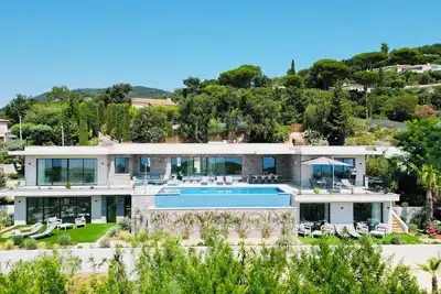 Image de Villa neuve très haut de gamme, vue mer magique sur tout le Golfe de St Tropez