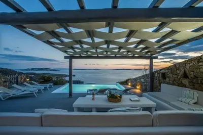 Image de Endearing Mykonos Villa | Villa Mediterrana | Breathtaking Sea Views | Private.