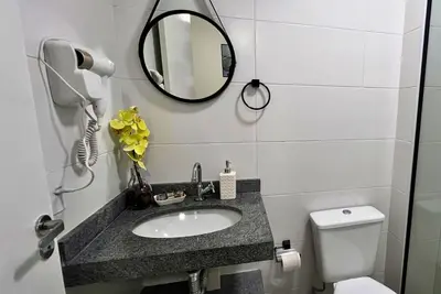 Image de Charming apartment with swimming pools, 2 of which are heated, 5 minutes from Ubatuba beaches!