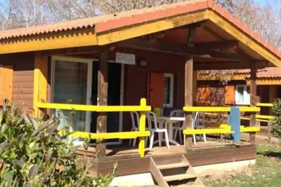 Image de Chalet 35m², Terrasse, Salon de Jardin