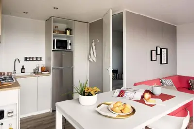 Image de Mobil home avec Terrasse - 2 Chambres, Jusqu'à 5 Pers.