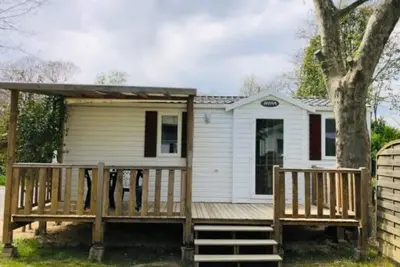 Image de Mobil-home 28m² avec terrasse pour 4 personnes