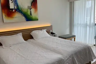 Image de 2 minutes from the best beach in Rio de Janeiro! Apartment with everything ready! !