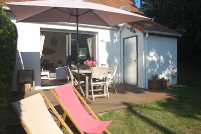 Image de Maison Jardin 2 chambres au calme Ă 2 pas du centre et plage.