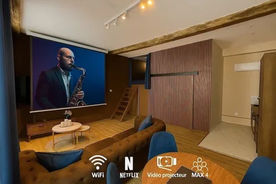 Image de Le Jazz au cœur de Vienne\navec vidéo projecteur comme au cinéma! Hypercentre