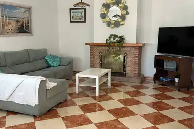 Image de Villa Famara, maison rurale à Malaga, piscine et plage
