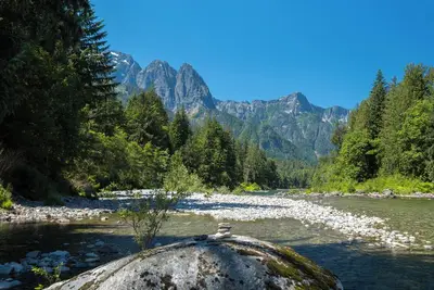 Image de SkyRiverPeaks Cabin, Riverfront, Views, Ac, Pets