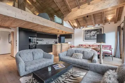Image de Duplex chic ski aux pieds avec parking et balcon à Méribel
