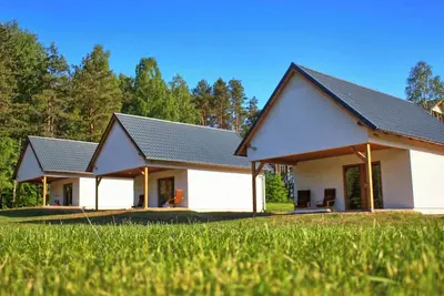 Image de Cabin inin the center of Kashubia, Stężyca near Gdańsk, Water and Forest