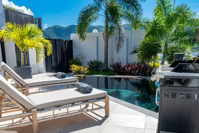 Image de Secluded Oceanview Villa with 2 Bedrooms & Kitchen Ideal for Soothing Beach Days