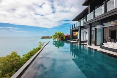 Image de Oceanfront Bliss Villa with Indoor & Outdoor Dining Area & Stunning Sunset Views