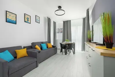 Image de Zielonego Mostu 1 | Szczecin | Modern Apartment | Parking | Water View | Balcony