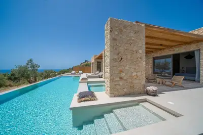 Image de Endearing Kefalonia Villa | Villa Thalassa Pearl | Panoramic Sea Views