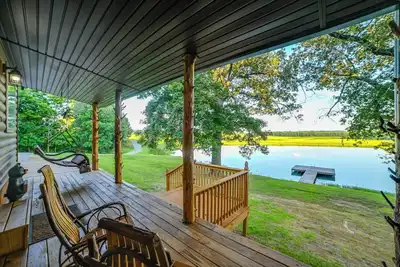 Image de Private Lake & Dock: Log Cabin, 2 Mi to Clay!