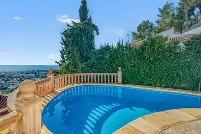 Image de Villa « Gaga Moraira » avec vue sur la mer, Wi-Fi et climatisation