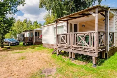 Image de Mobil home moderne avec terrasse pour 4 personnes