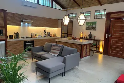Image de New Pool Villa #7 - 3 Bedrooms, 7 guests, Ac, Pool & pond