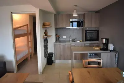 Image de 1er étage, balcon, télévision, casier à ski, 29m², Les Arcs