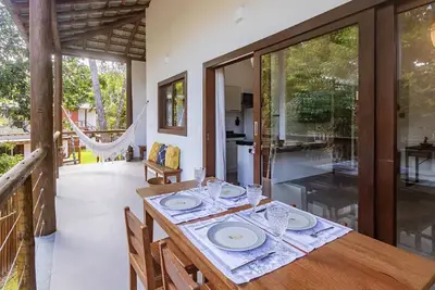 Image de Complete apartment with balcony, barbecue and courts