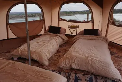 Image de Rustic glamping hideaway—Animas River views, quiet woods, close to it all.