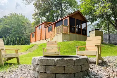 Image de SaunaHaus – Log Cabin + Private Sauna by the Brook