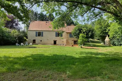 Image de Grande maison périgourdine-nature-baignade-Vézère