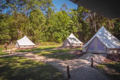 Image de Kailani Glamping Tent: Eco Stay w/ Private Bathroom & Nature Views Near Noosa