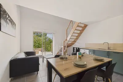 Image de Appartement à St-Jean-de-Mont pour 4 - Jardin