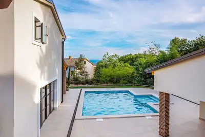 Image de Maison de vacances privée avec Wifi, climatisation, piscine privée, Tv, terrasse, animaux admis